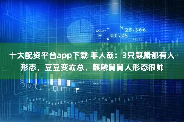 十大配资平台app下载 非人哉：3只麒麟都有人形态，豆豆变霸总，麒麟舅舅人形态很帅